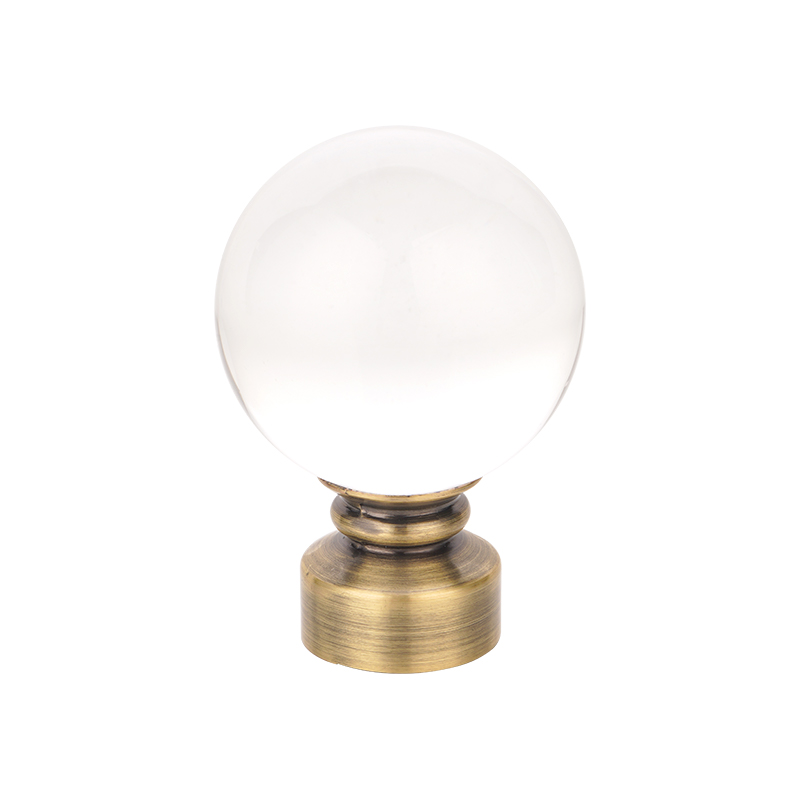Curtain Crystal Finial