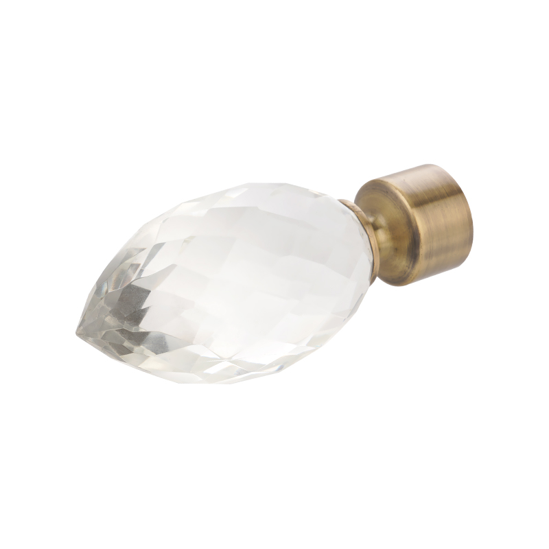 Curtain Crystal Finial